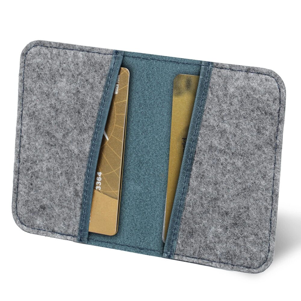 8624 Leather Ultra Slim Minimalist Cardholder Wallet - Unisex